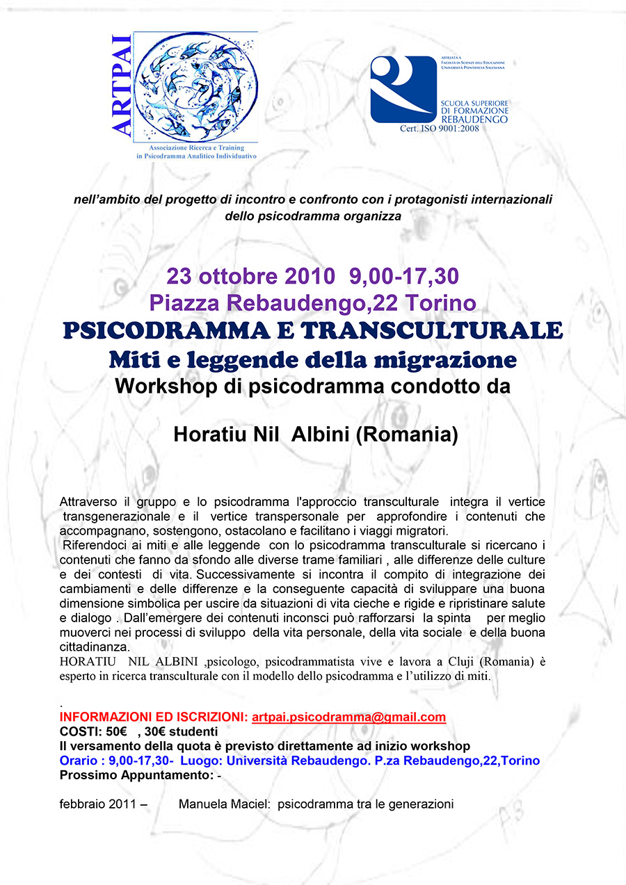 Horatiu Nil Albini Psicodramma e Transculturale 2010